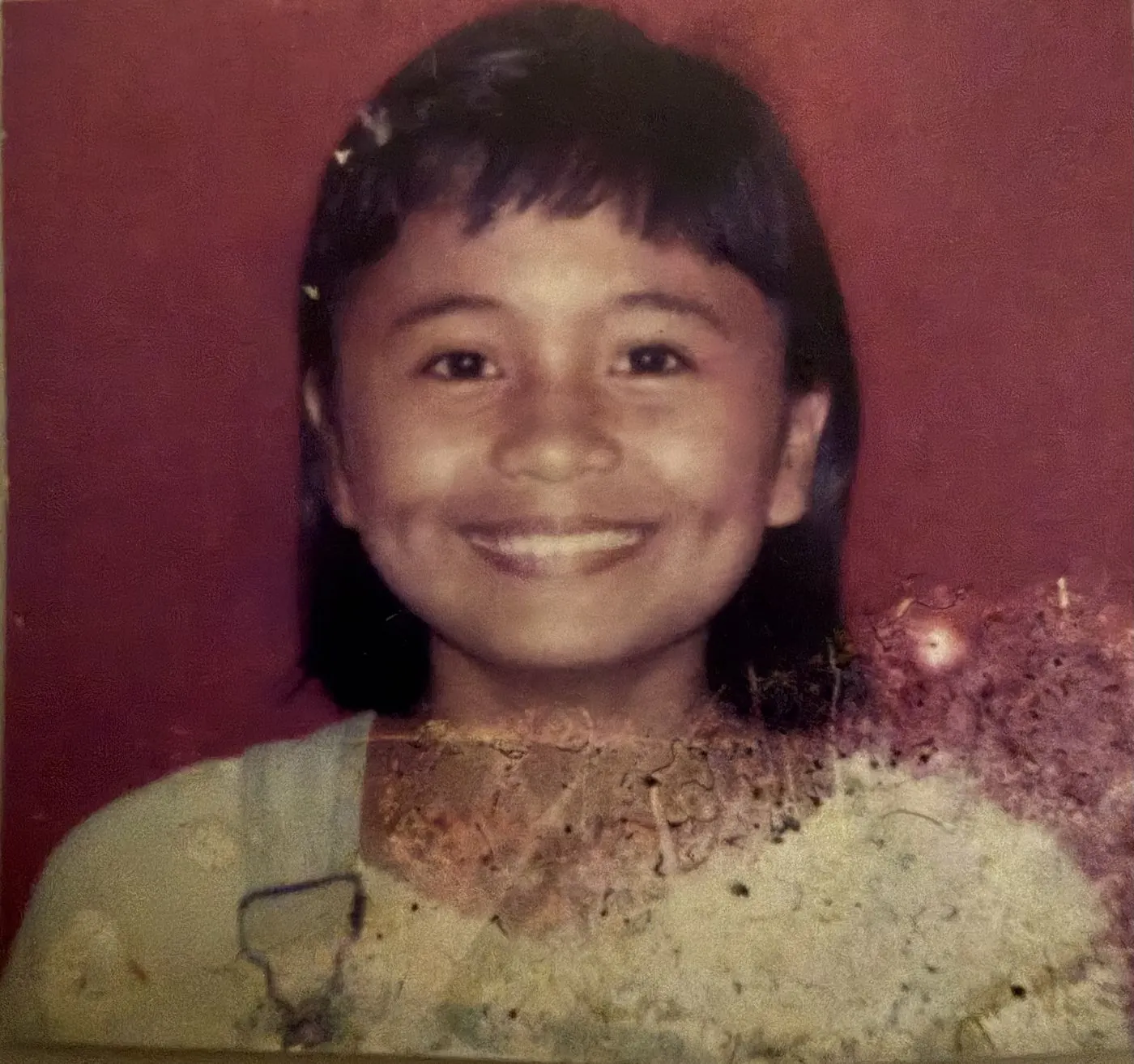 Christine as a young girl
